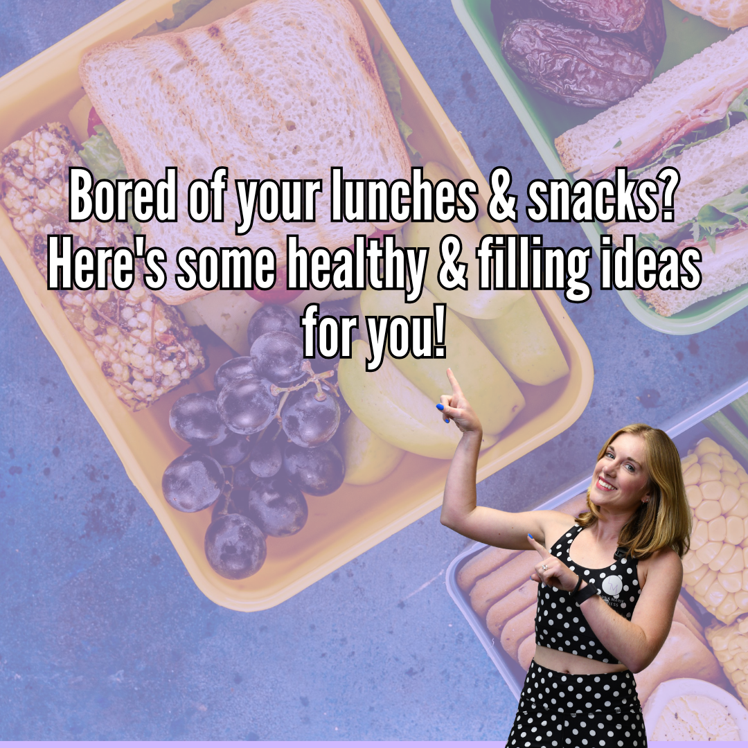 Bored of your lunches & snacks? Here's some healthy & filling ideas for ...